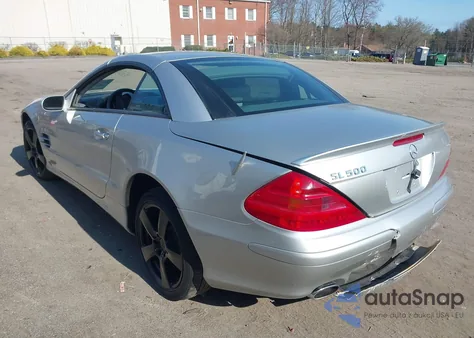 2005 Mercedes-Benz Sl 500 from USA, damaged, VIN WDBSK75F45F089311